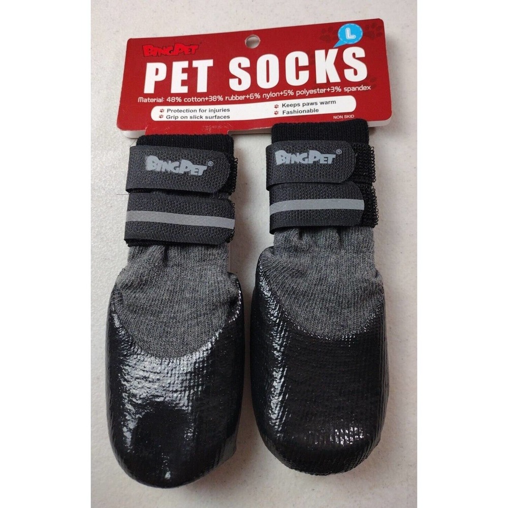 Bing Pet Pet Socks Large Grip On